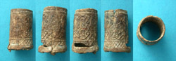 Lead Cylinder, Ottoman Empire era, ca. 17th Cent
